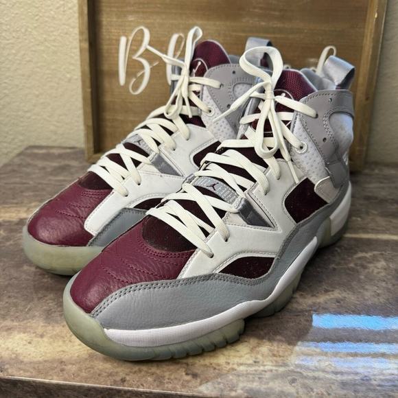 Nike Air Jordan Jumpman Two Trey (23), Cherrywood Red, Men’s 11.5 US - Picture 3 of 11